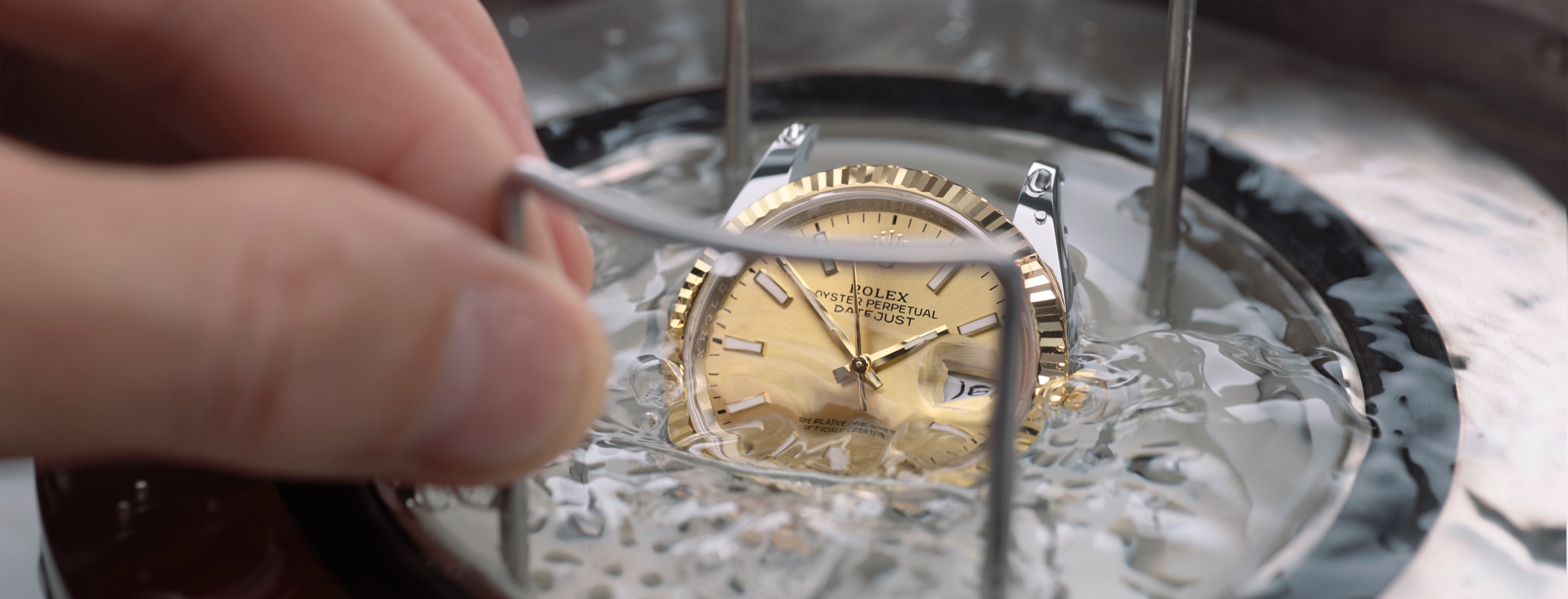 rolex servicing procedure - Verga 1947