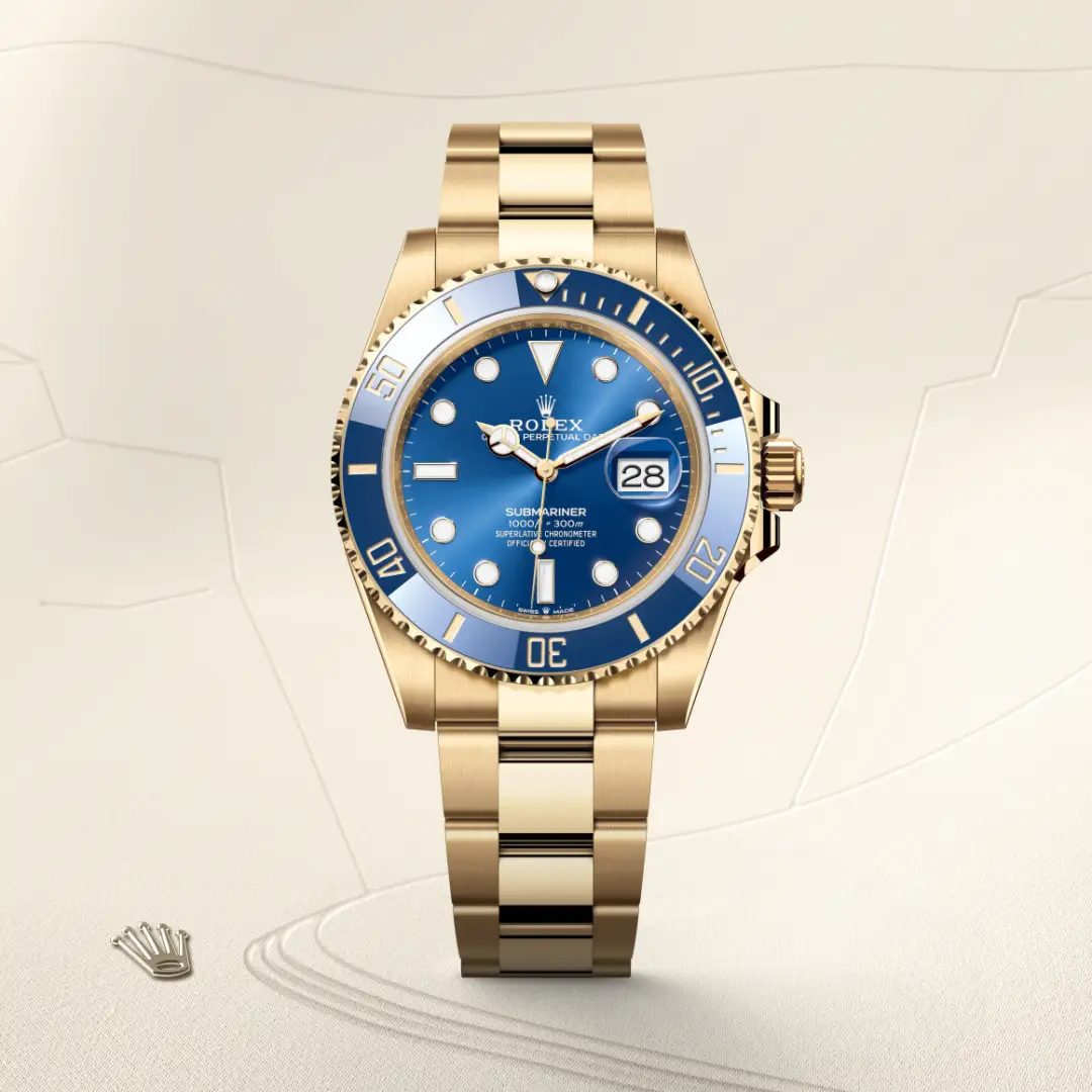Rolex Submariner in Oro giallo 18 ct, M126618LB-0002 - Verga 1947