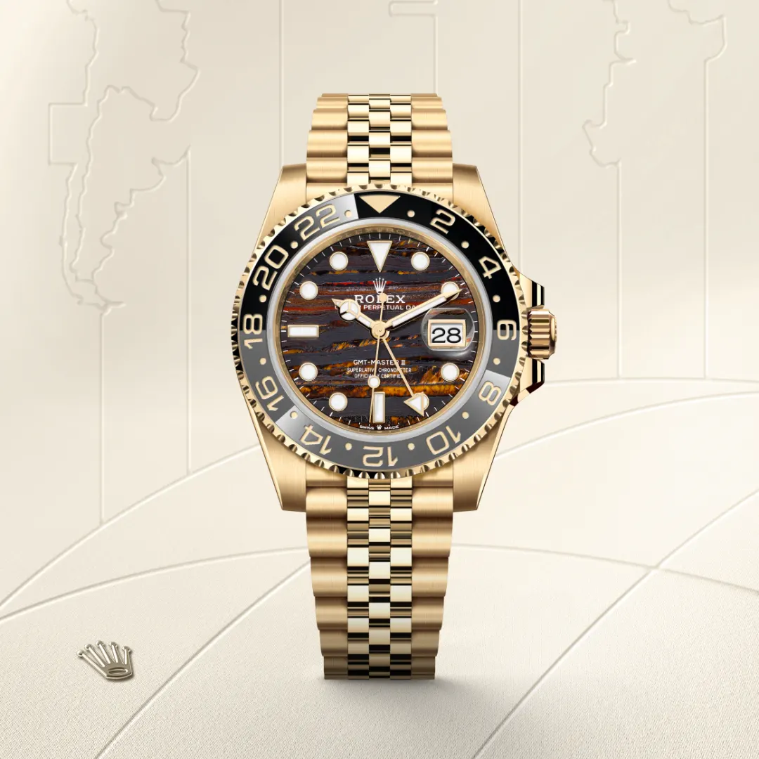 Rolex GMT-Master II in Oro giallo 18 ct, M126718GRNR-0002 - Verga 1947