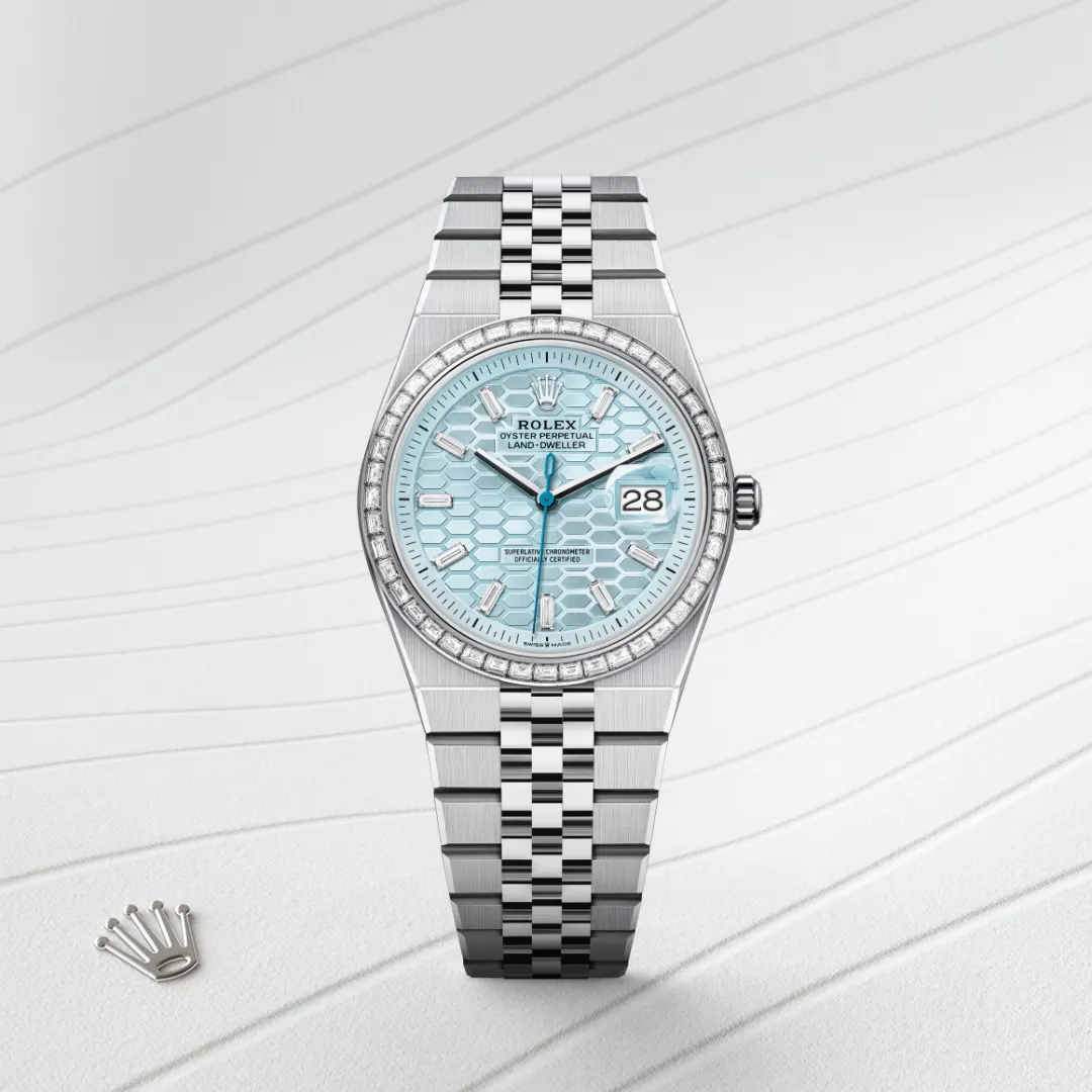 Rolex Land-Dweller in Platinum, M127286TBR-0001 - Verga 1947