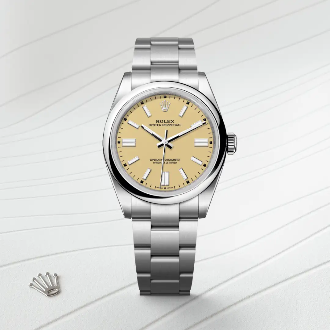 Rolex Oyster Perpetual in Acciaio Oystersteel, M134300-0007 - Verga 1947