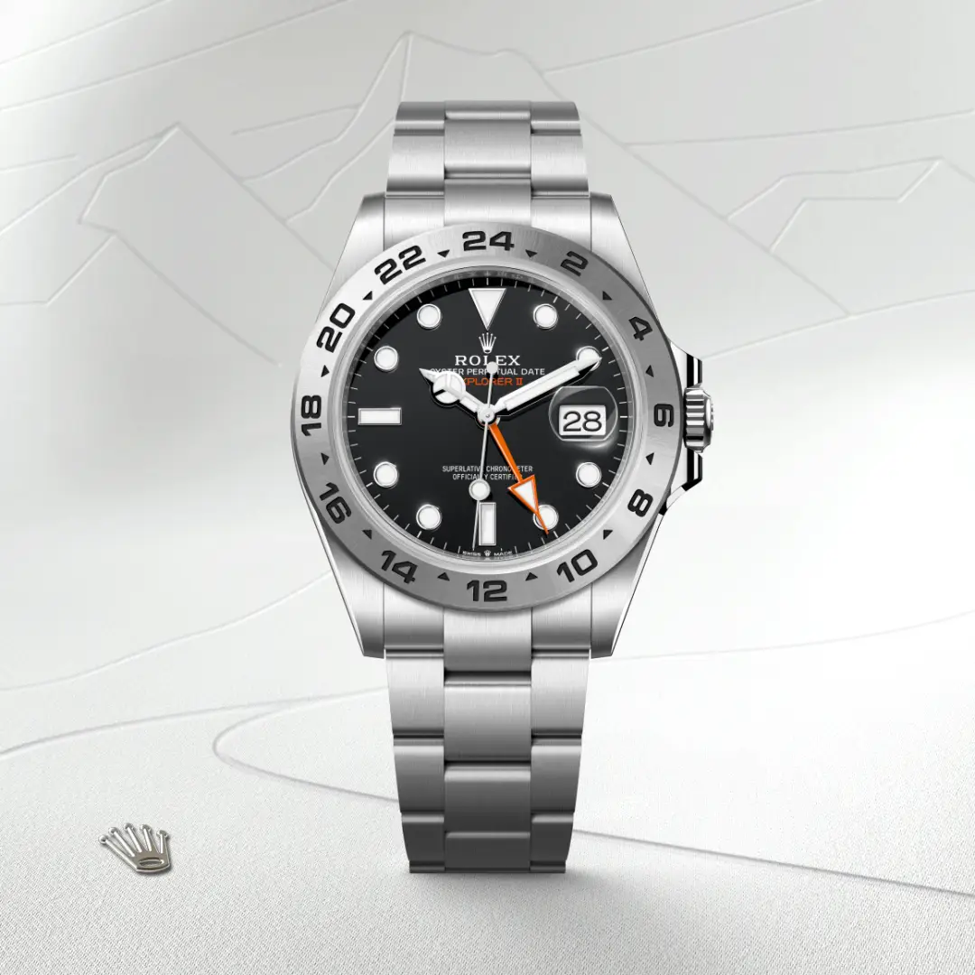 Rolex Explorer II in Oystersteel, M226570-0002 - Verga 1947