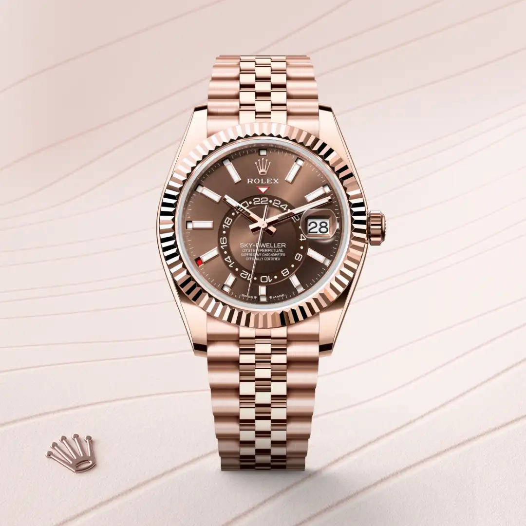 Rolex Sky-Dweller in Oro Everose 18 ct, M336935-0006 - Verga 1947