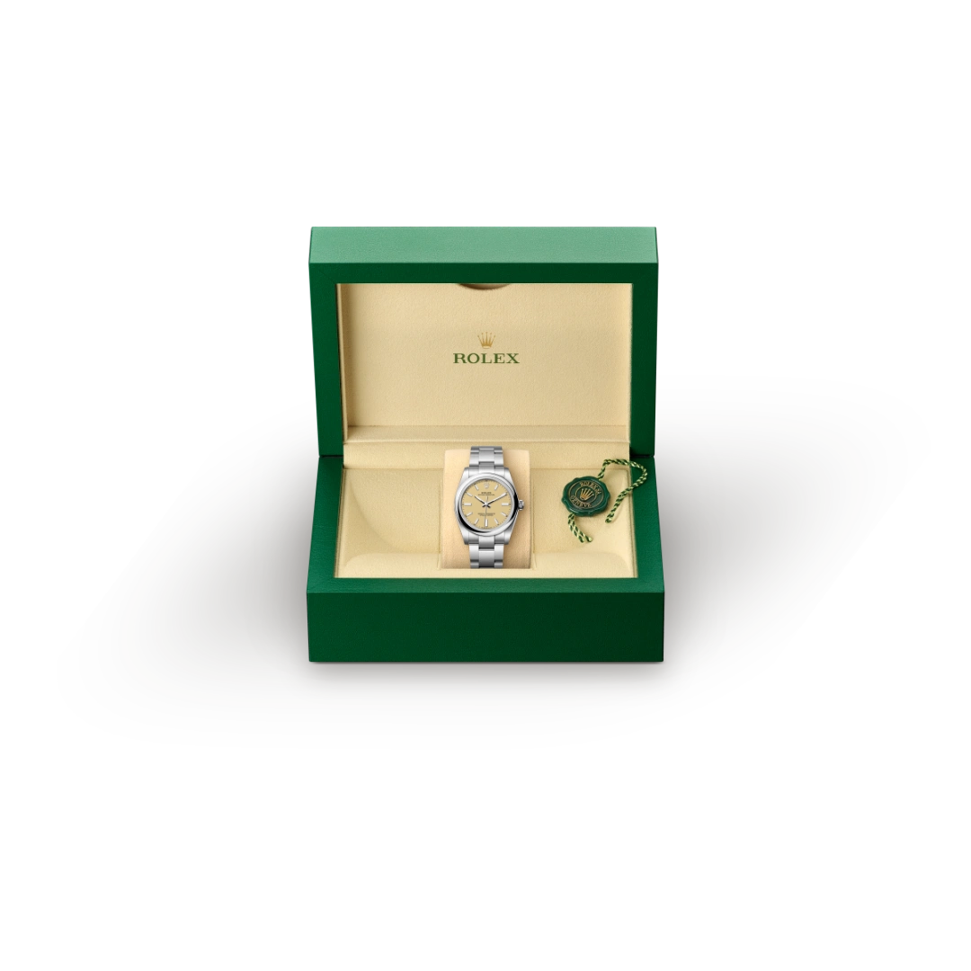 Rolex Oyster Perpetual in Oystersteel, M124200-0007 - Verga 1947