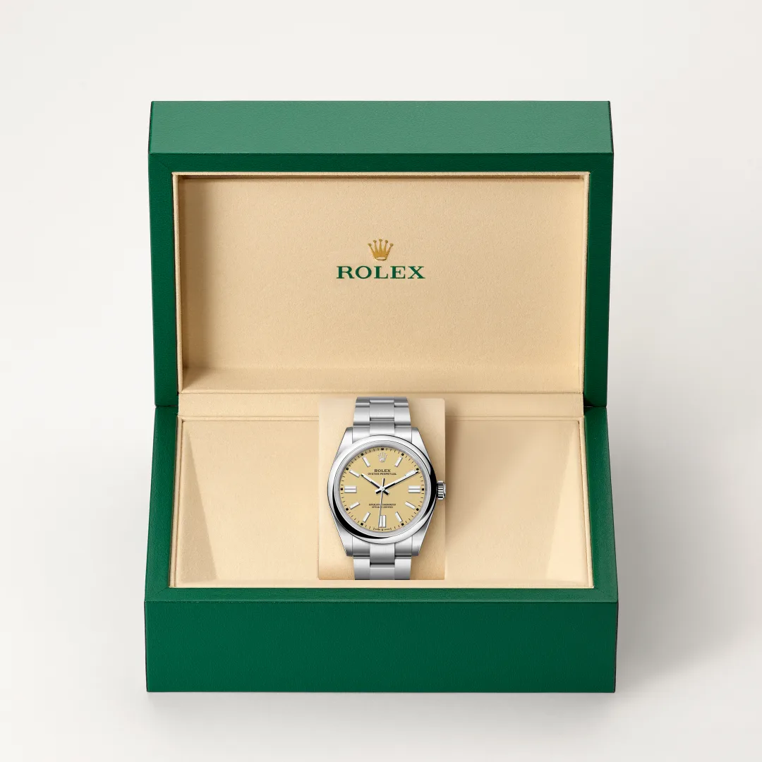 Rolex Oyster Perpetual in Acciaio Oystersteel, M134300-0007 - Verga 1947