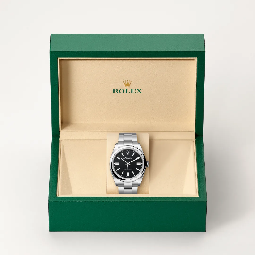 Rolex Oyster Perpetual in Oystersteel, M134300-0008 - Verga 1947