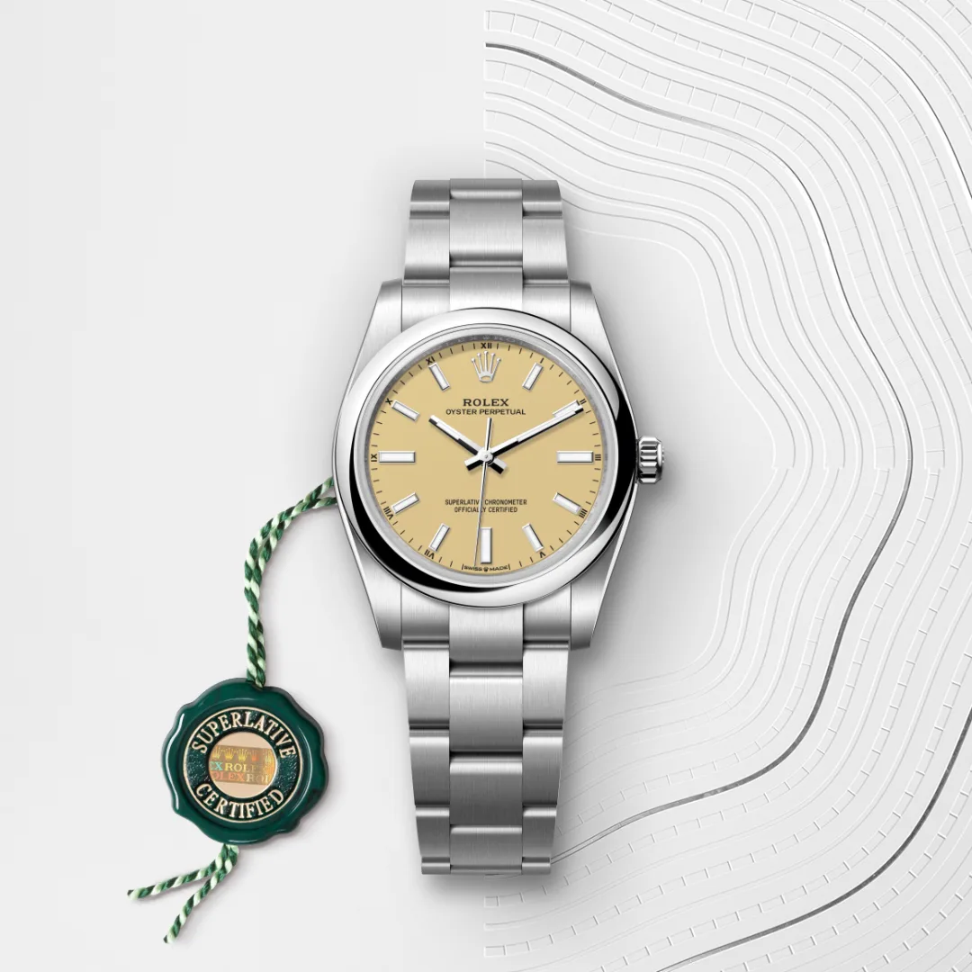 Rolex Oyster Perpetual in Oystersteel, M124200-0007 - Verga 1947
