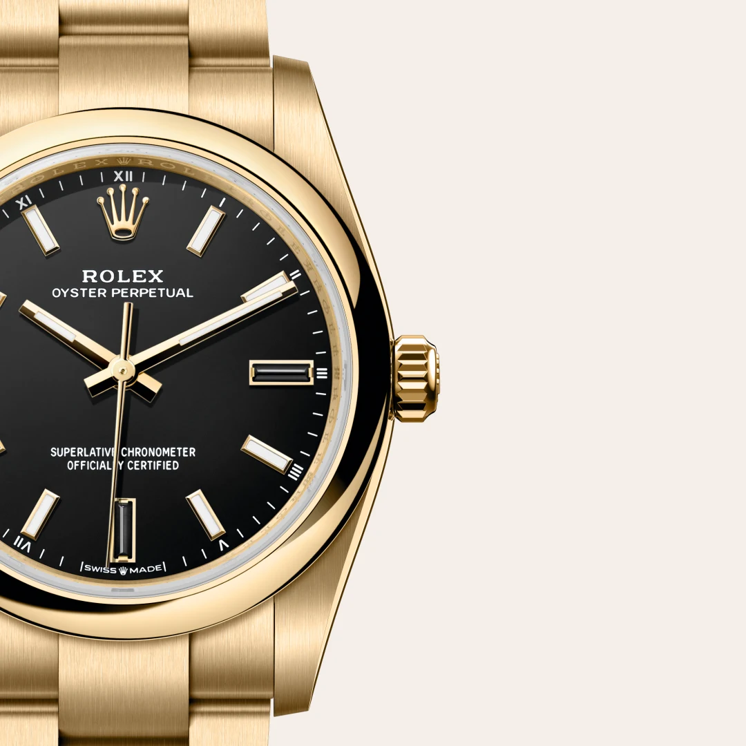 Rolex Oyster Perpetual in Oro giallo 18 ct, M124208-0001 - Verga 1947