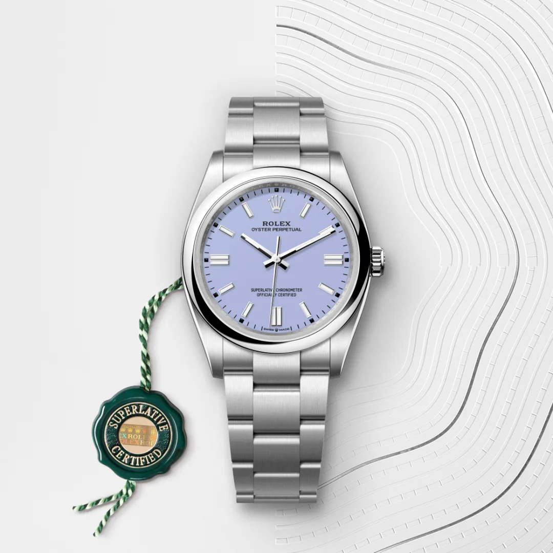 Rolex Oyster Perpetual in Oystersteel, M126000-0013 - Verga 1947