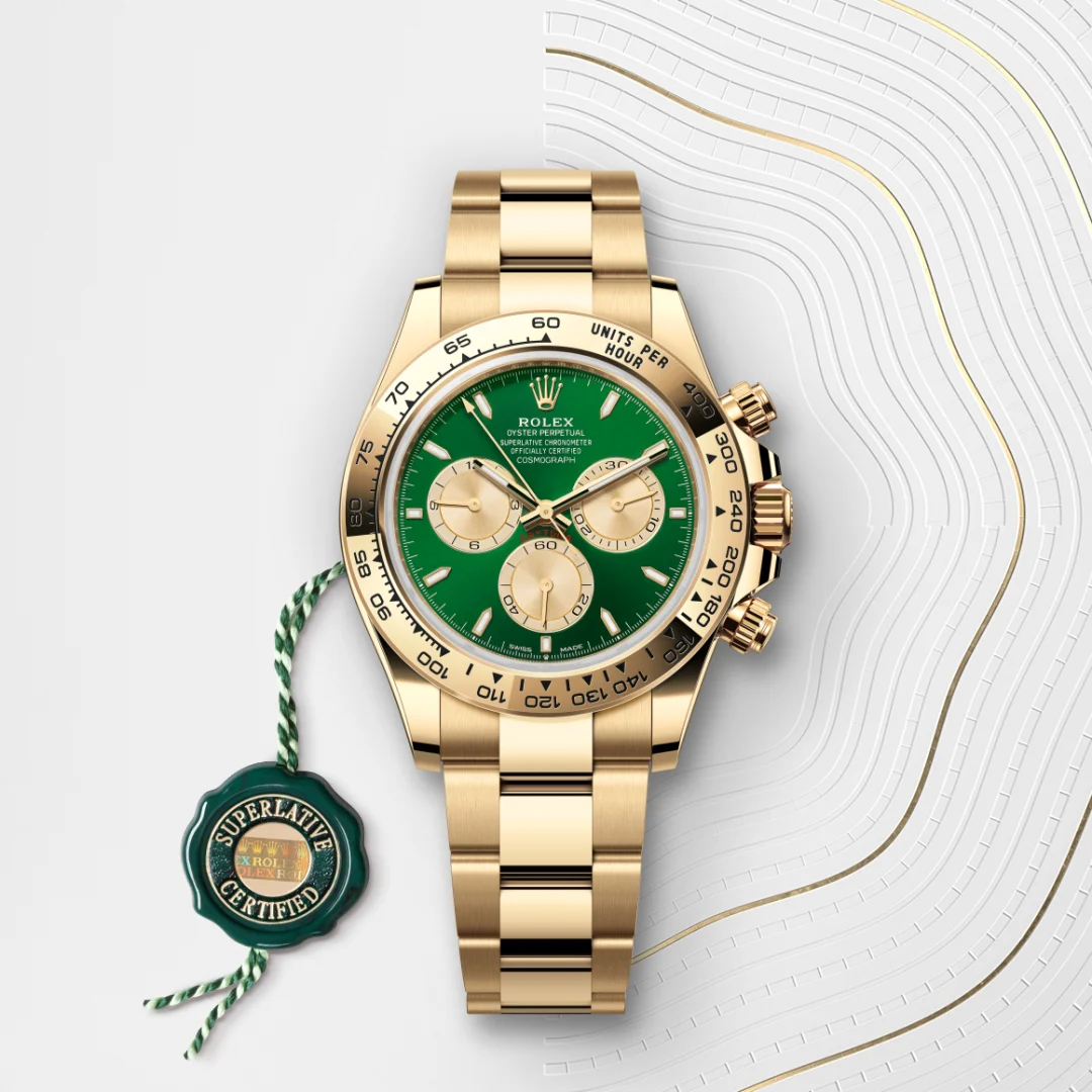 Rolex Cosmograph Daytona in 18 ct yellow gold, M126508-0008 - Verga 1947