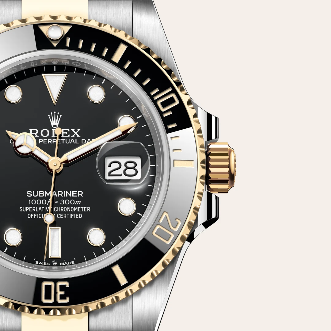 Rolex Submariner in Yellow Rolesor - combination of Oystersteel and yellow gold, M126613LN-0002 - Verga 1947