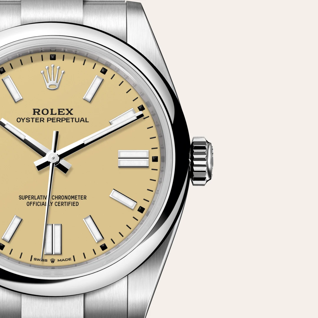 Rolex Oyster Perpetual in Acciaio Oystersteel, M134300-0007 - Verga 1947