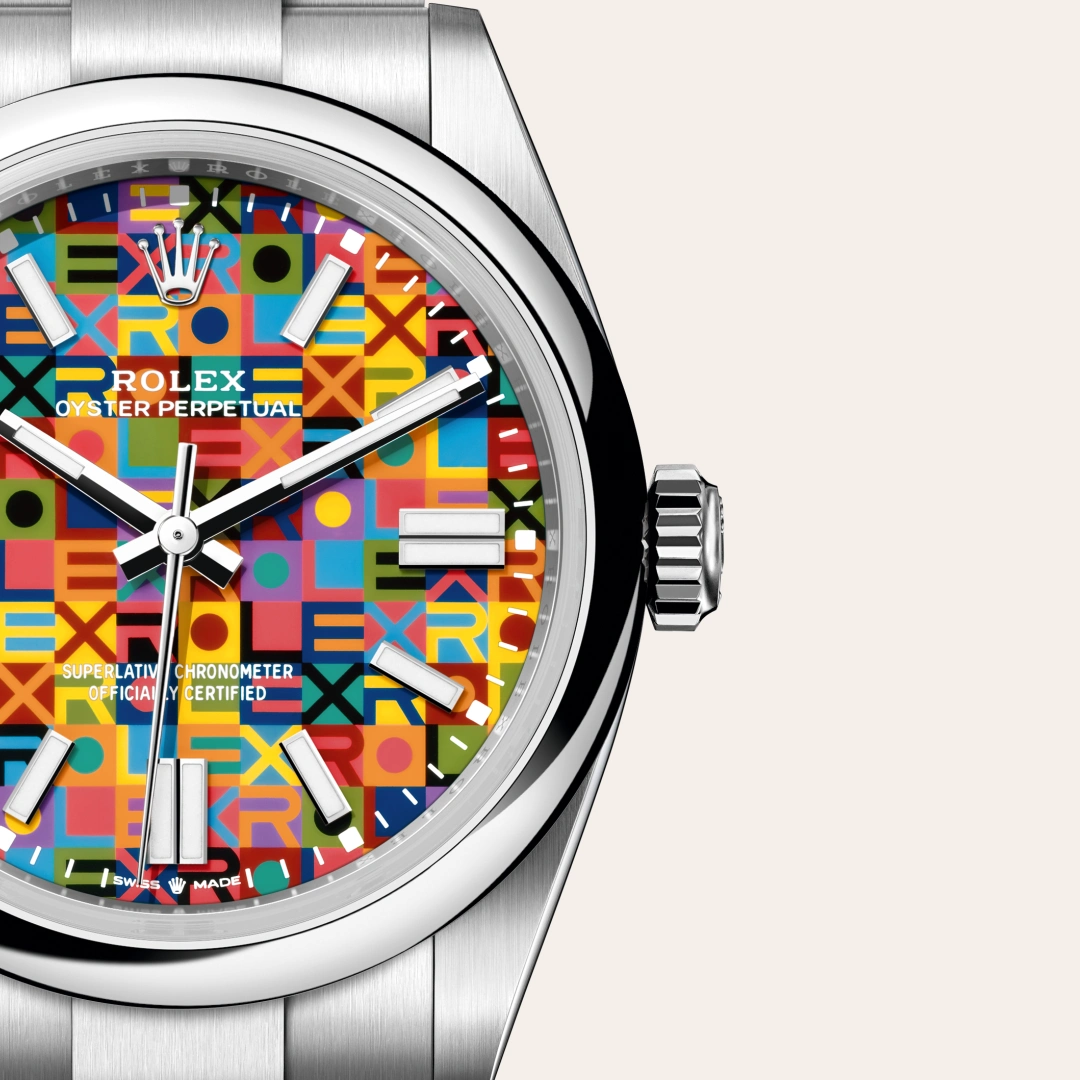 Rolex Oyster Perpetual in Acciaio Oystersteel, M134300-0010 - Verga 1947