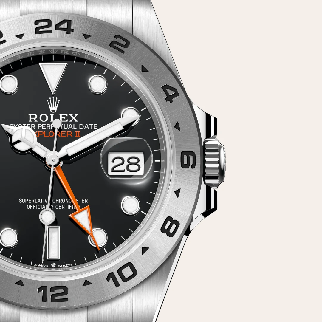 Rolex Explorer II in Oystersteel, M226570-0002 - Verga 1947