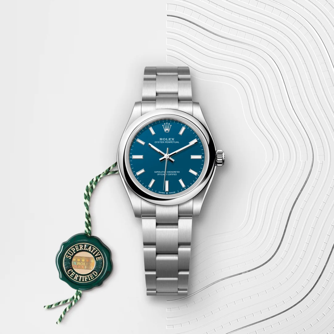 Rolex Oyster Perpetual in Oystersteel, M277200-0017 - Verga 1947