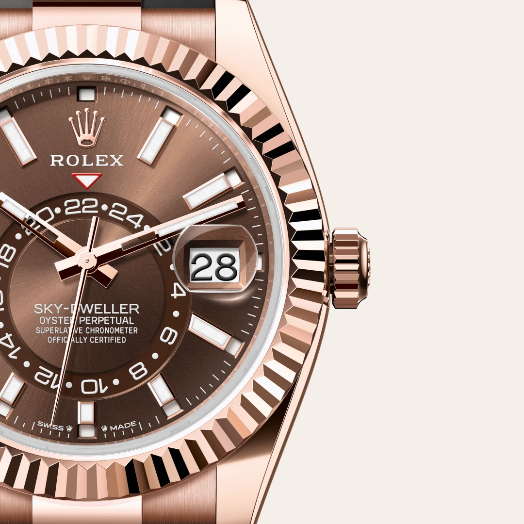 Rolex Sky-Dweller in Oro Everose 18 ct, M336235-0002 - Verga 1947