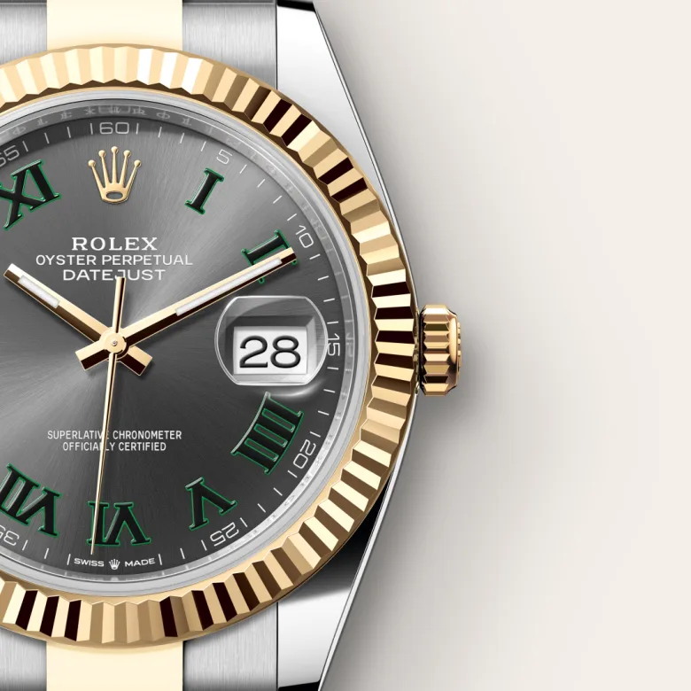 Rolex Datejust in Yellow Rolesor - combination of Oystersteel and yellow gold, M126333-0019 - Verga 1947