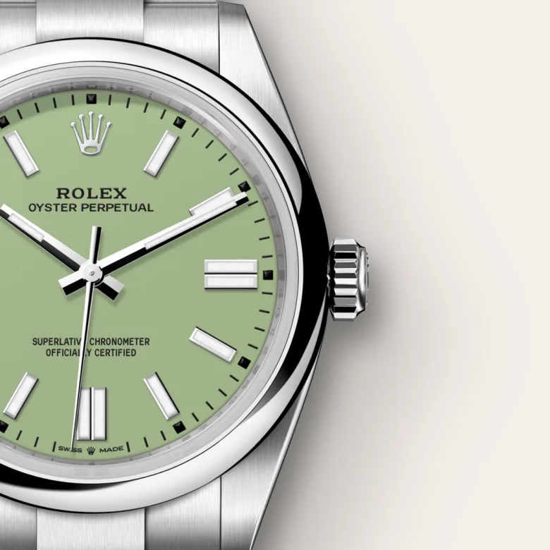 Rolex Oyster Perpetual in Acciaio Oystersteel, M134300-0006 - Verga 1947