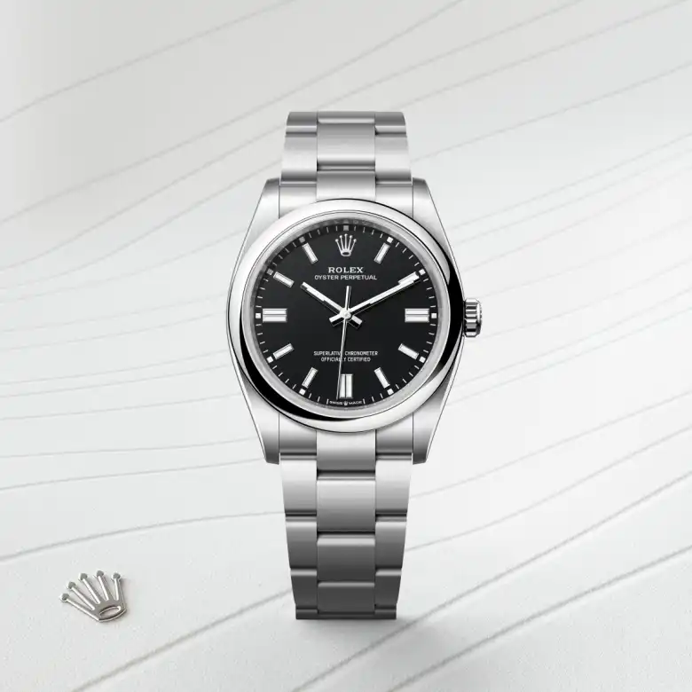Rolex Oyster Perpetual in Acciaio Oystersteel, M126000-0014 - Verga 1947