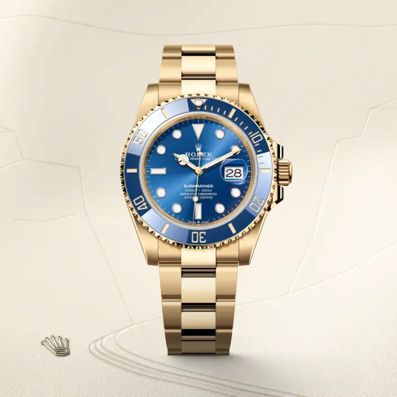 Rolex Submariner in Oro giallo 18 ct, M126618LB-0002 - Verga 1947