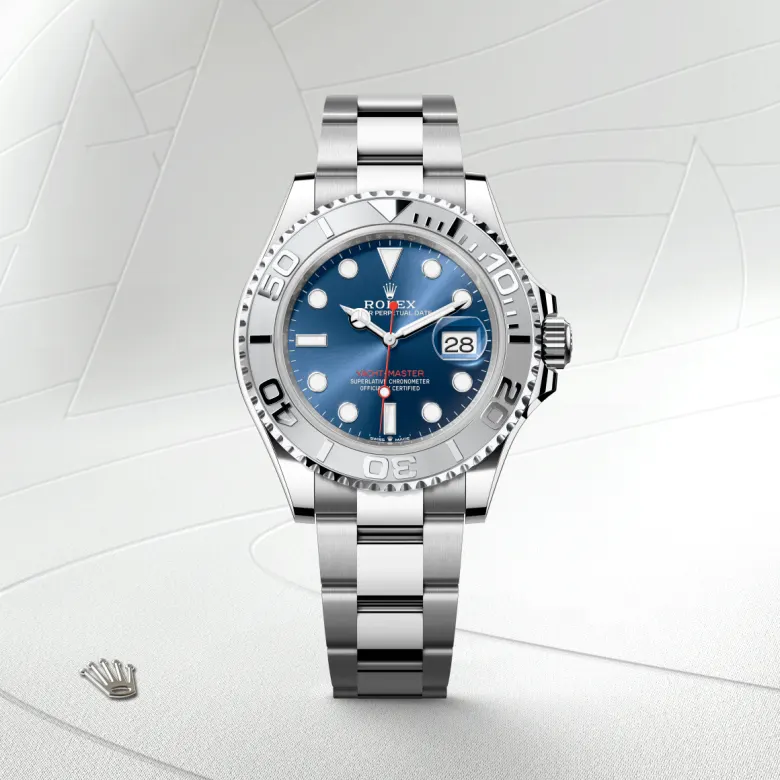 Rolex Yacht-Master in Rolesium (combinazione di acciaio Oystersteel e platino), M126622-0002 - Verga 1947