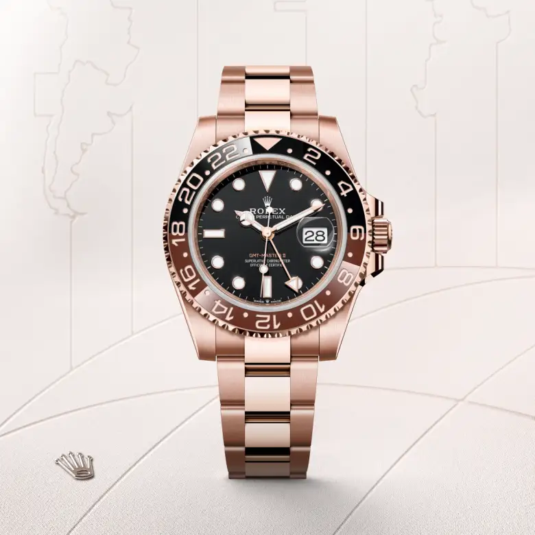 Rolex GMT-Master II in Oro Everose 18 ct, M126715CHNR-0001 - Verga 1947