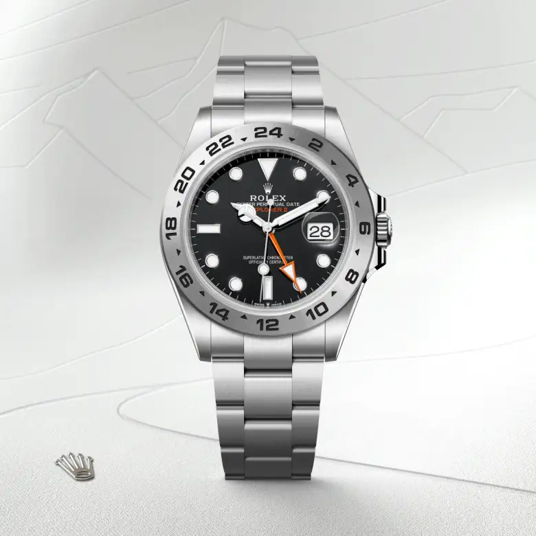 Rolex Explorer II in Oystersteel, M226570-0002 - Verga 1947
