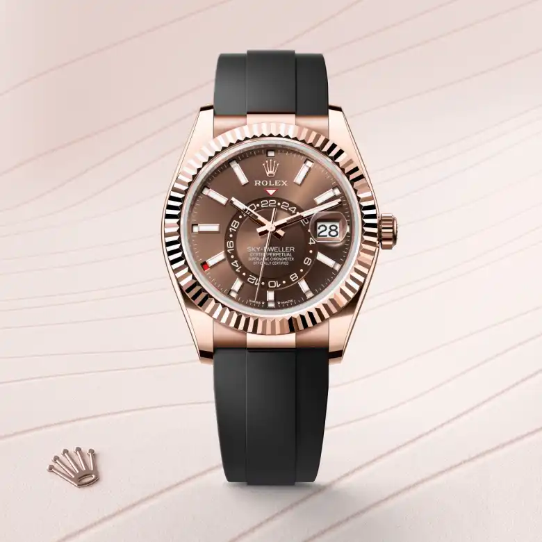 Rolex Sky-Dweller in Oro Everose 18 ct, M336235-0002 - Verga 1947