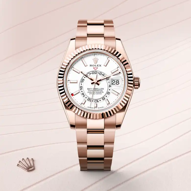 Rolex Sky-Dweller in Oro Everose 18 ct, M336935-0003 - Verga 1947