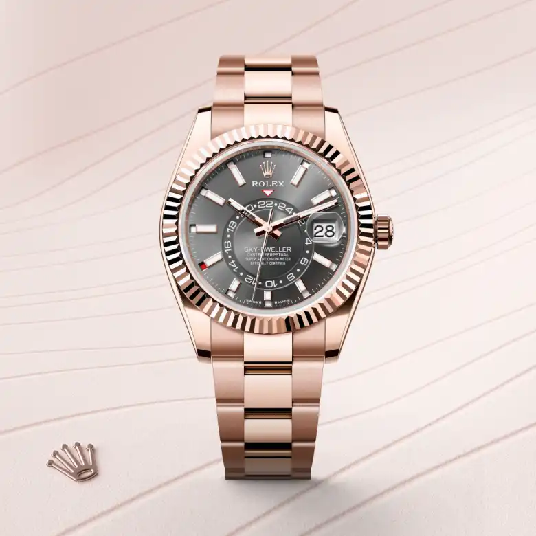 Rolex Sky-Dweller in Oro Everose 18 ct, M336935-0004 - Verga 1947