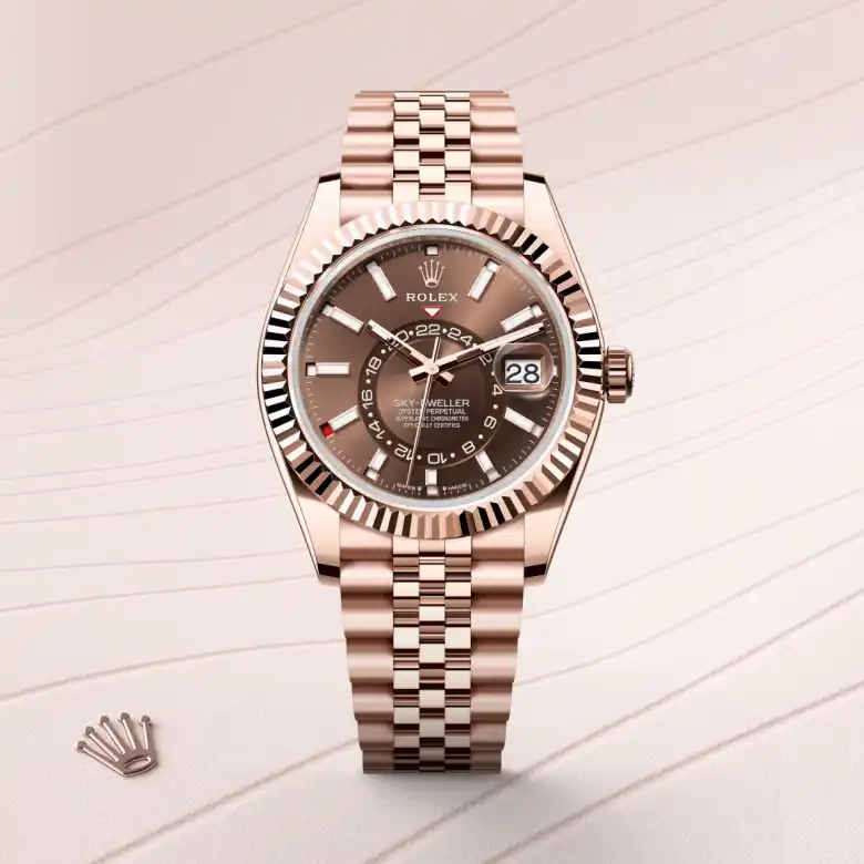 Rolex Sky-Dweller in Oro Everose 18 ct, M336935-0006 - Verga 1947
