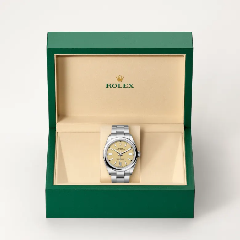 Rolex Oyster Perpetual in Acciaio Oystersteel, M134300-0007 - Verga 1947