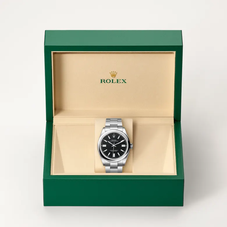 Rolex Oyster Perpetual in Oystersteel, M134300-0008 - Verga 1947