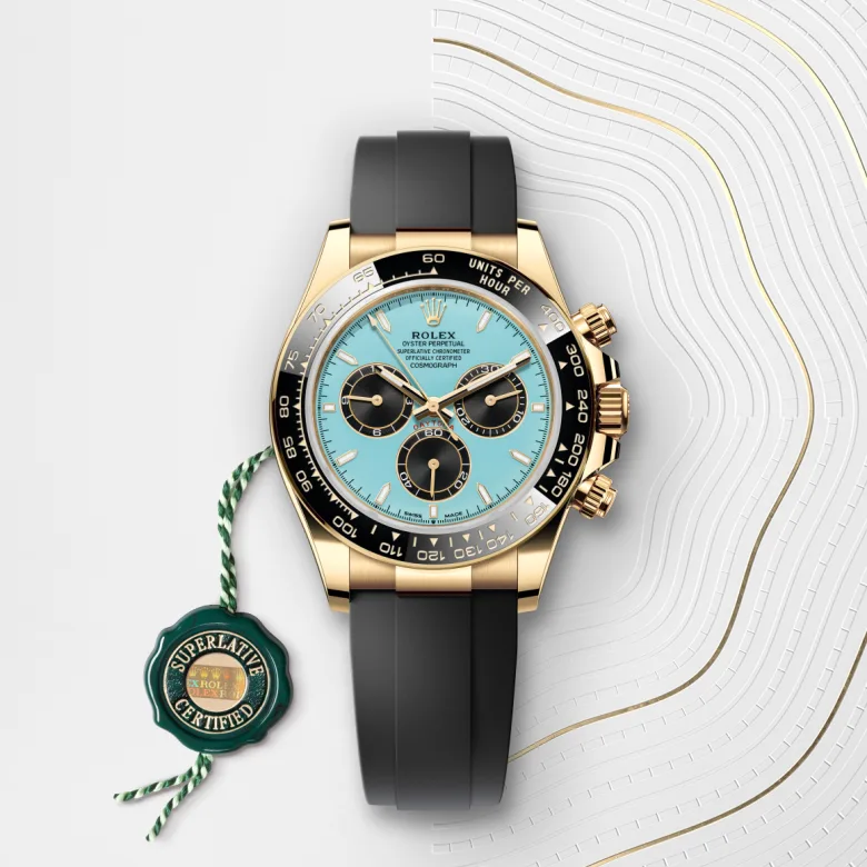 Rolex Cosmograph Daytona in 18 ct yellow gold, M126518LN-0014 - Verga 1947