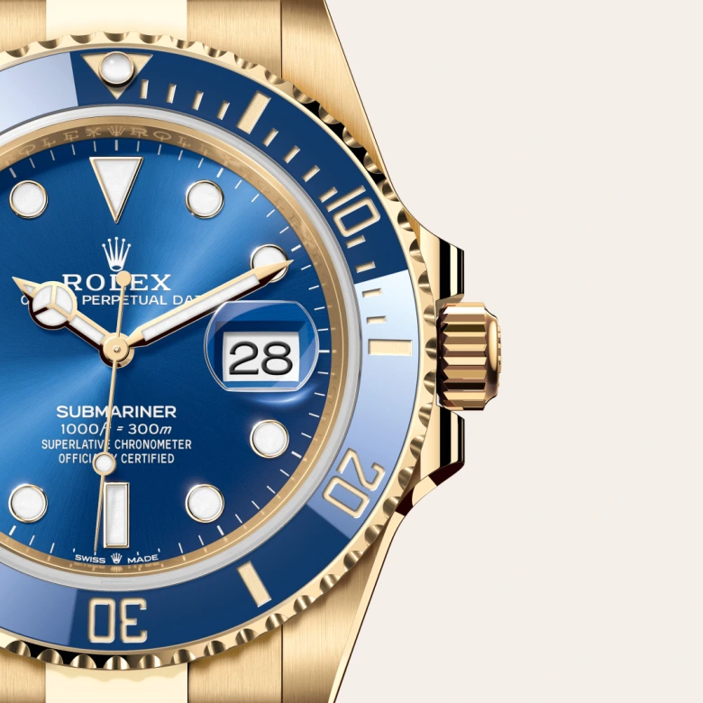 Rolex Submariner in Oro giallo 18 ct, M126618LB-0002 - Verga 1947