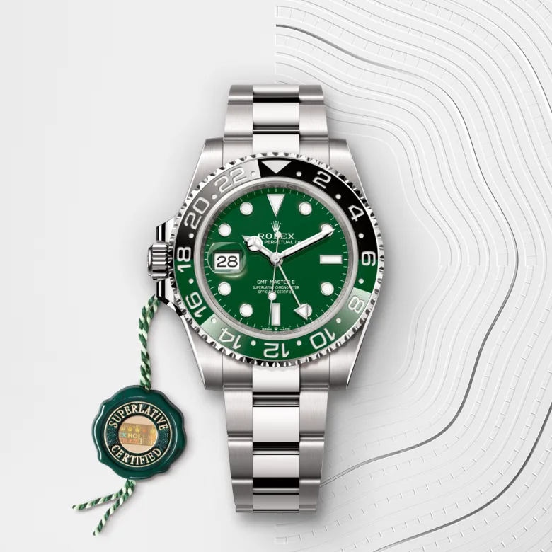 Rolex GMT-Master II in 18 ct white gold, M126729VTNR-0001 - Verga 1947