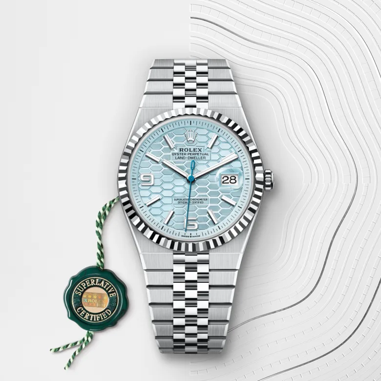 Rolex Land-Dweller in Platinum, M127336-0001 - Verga 1947