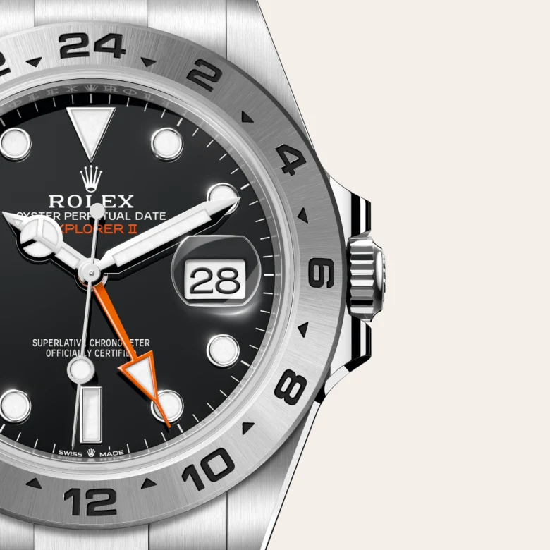 Rolex Explorer II in Oystersteel, M226570-0002 - Verga 1947
