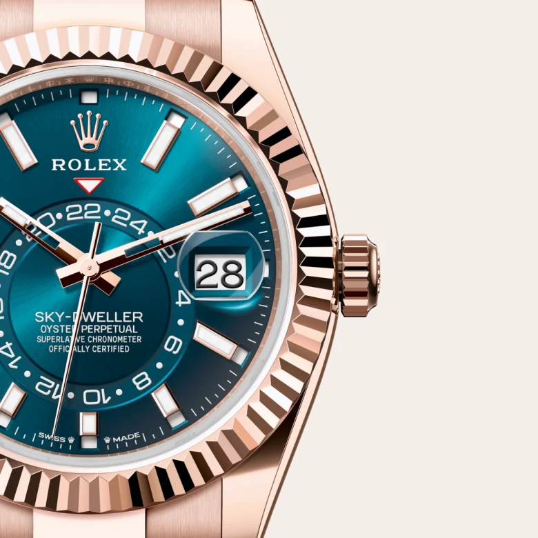 Rolex Sky-Dweller in 18 ct Everose gold, M336935-0001 - Verga 1947