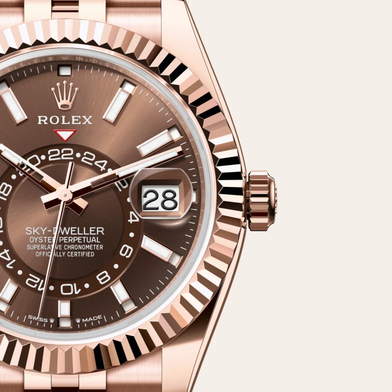 Rolex Sky-Dweller in Oro Everose 18 ct, M336935-0006 - Verga 1947