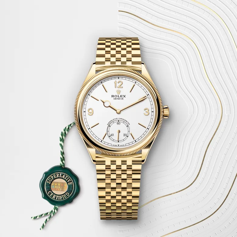 Rolex 1908 in 18 ct yellow gold, M52508-0008 - Verga 1947