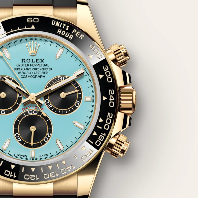 Rolex Cosmograph Daytona in 18 ct yellow gold, M126518LN-0014 - Verga 1947