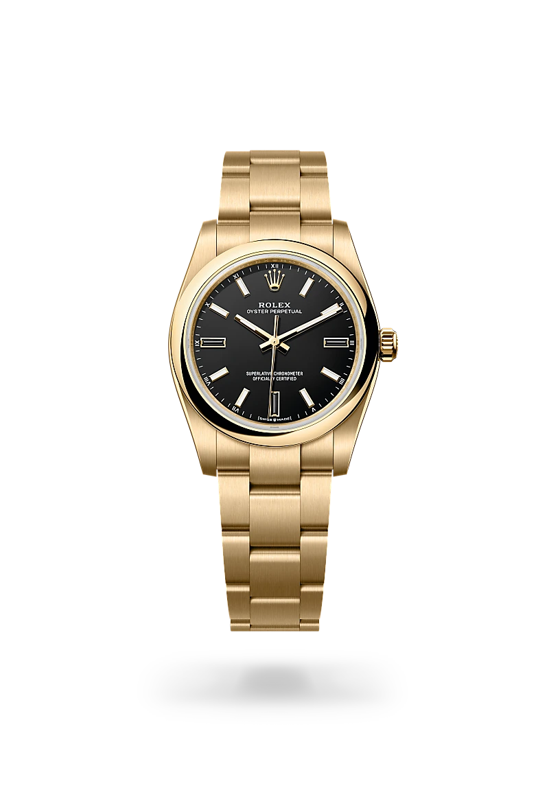 Rolex Oyster Perpetual in Oro giallo 18 ct, M124208-0001 - Verga 1947