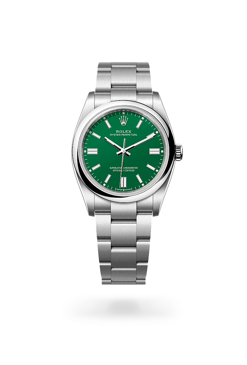 Rolex Oyster Perpetual in Oystersteel, M126000-0005 - Verga 1947