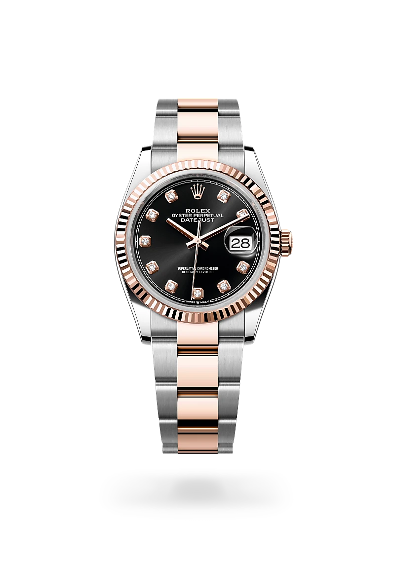 Rolex Datejust in Everose Rolesor - combination of Oystersteel and Everose gold, M126231-0020 - Verga 1947
