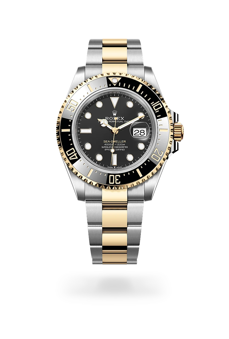 Rolex Sea-Dweller in Rolesor giallo (combinazione di acciaio Oystersteel e oro giallo), M126603-0001 - Verga 1947