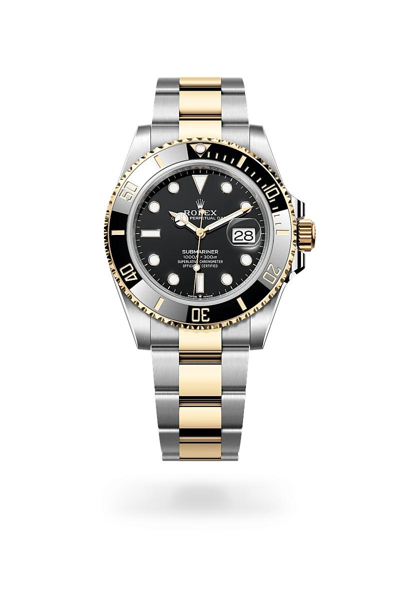 Rolex Submariner in Yellow Rolesor - combination of Oystersteel and yellow gold, M126613LN-0002 - Verga 1947