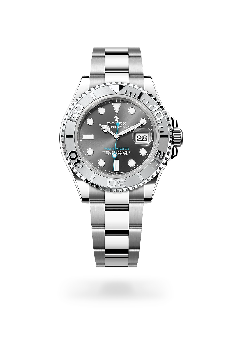 Rolex Yacht-Master in Rolesium (combinazione di acciaio Oystersteel e platino), M126622-0001 - Verga 1947