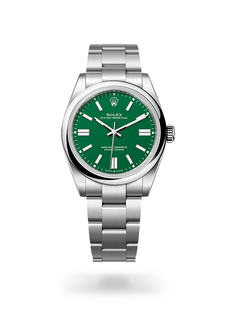 Rolex Oyster Perpetual in Oystersteel, M134300-0004 - Verga 1947