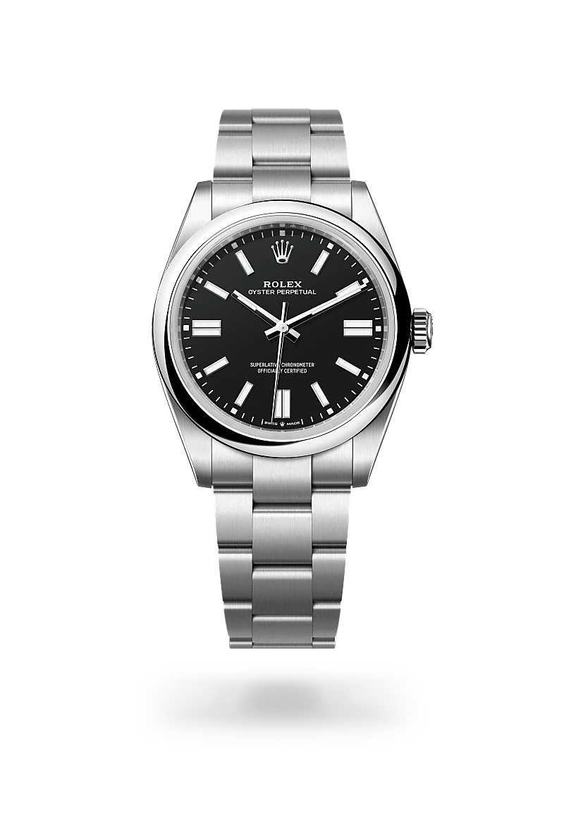 Rolex Oyster Perpetual in Oystersteel, M134300-0008 - Verga 1947